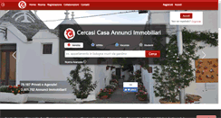 Desktop Screenshot of cercasicasa.it